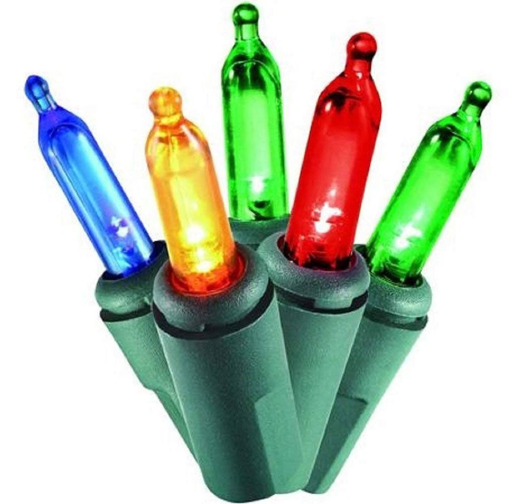 Holiday Essence - Set of 140 Indoor Multi-Color Musical Christmas Lights - Plays 25 Classical Holiday Songs - 8 Function Chaser