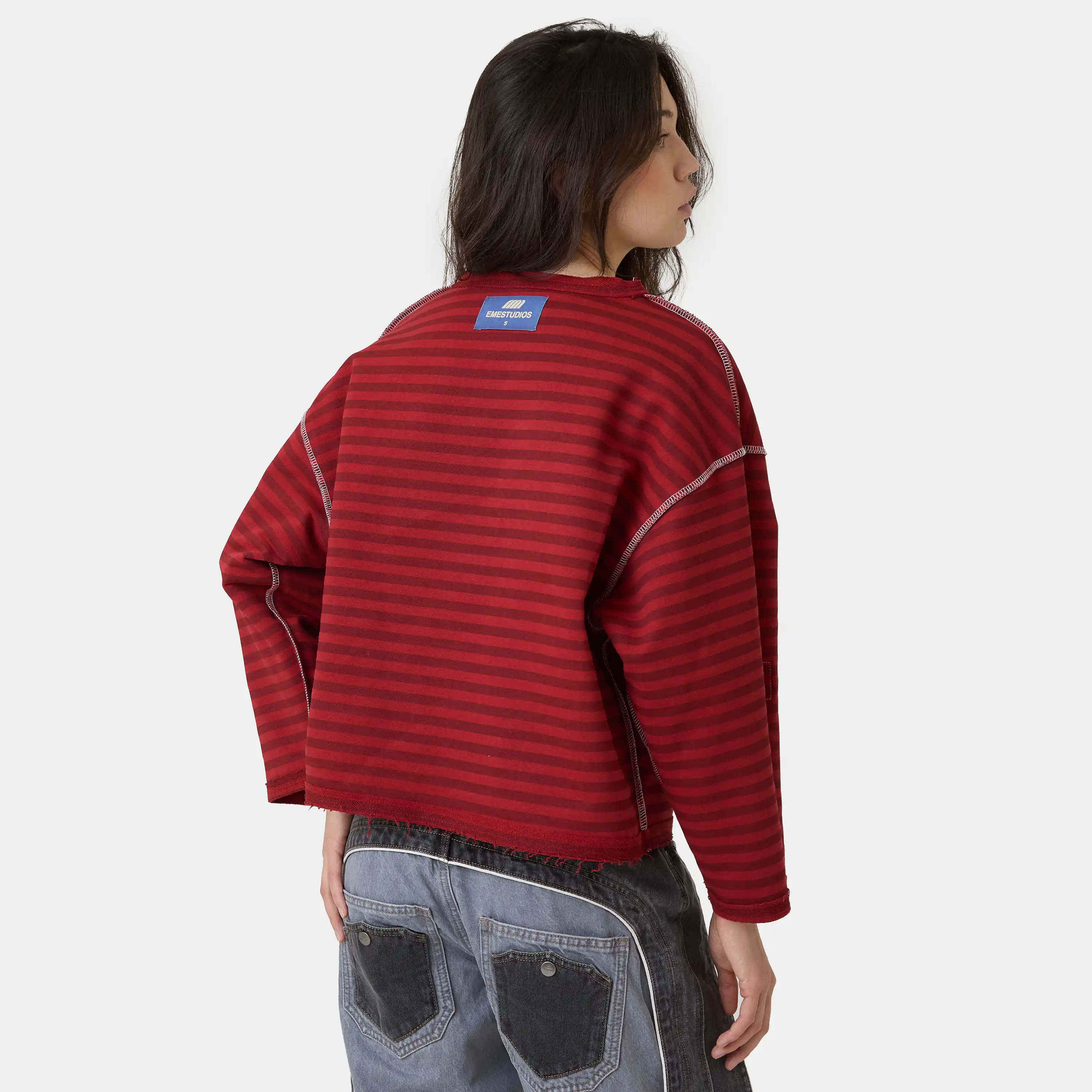 Sade Redwood Reverse Crewneck