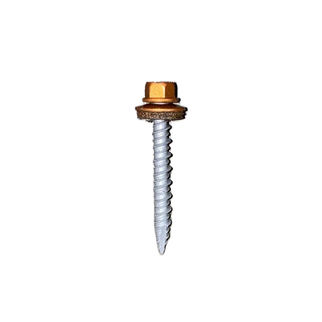 ScrooScoop Woodgrip White Self-Drilling Screws, 1.5 in (250/Bag)