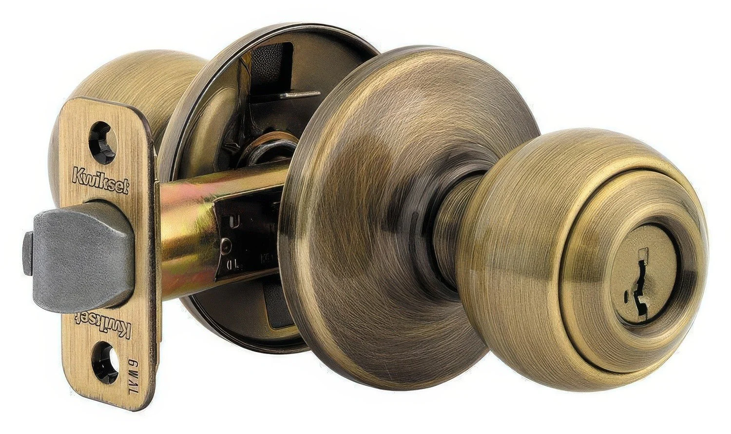 Kwikset 400P-S Polo Single Cylinder Keyed Entry Knob - TA Screen Specialist, Inc.