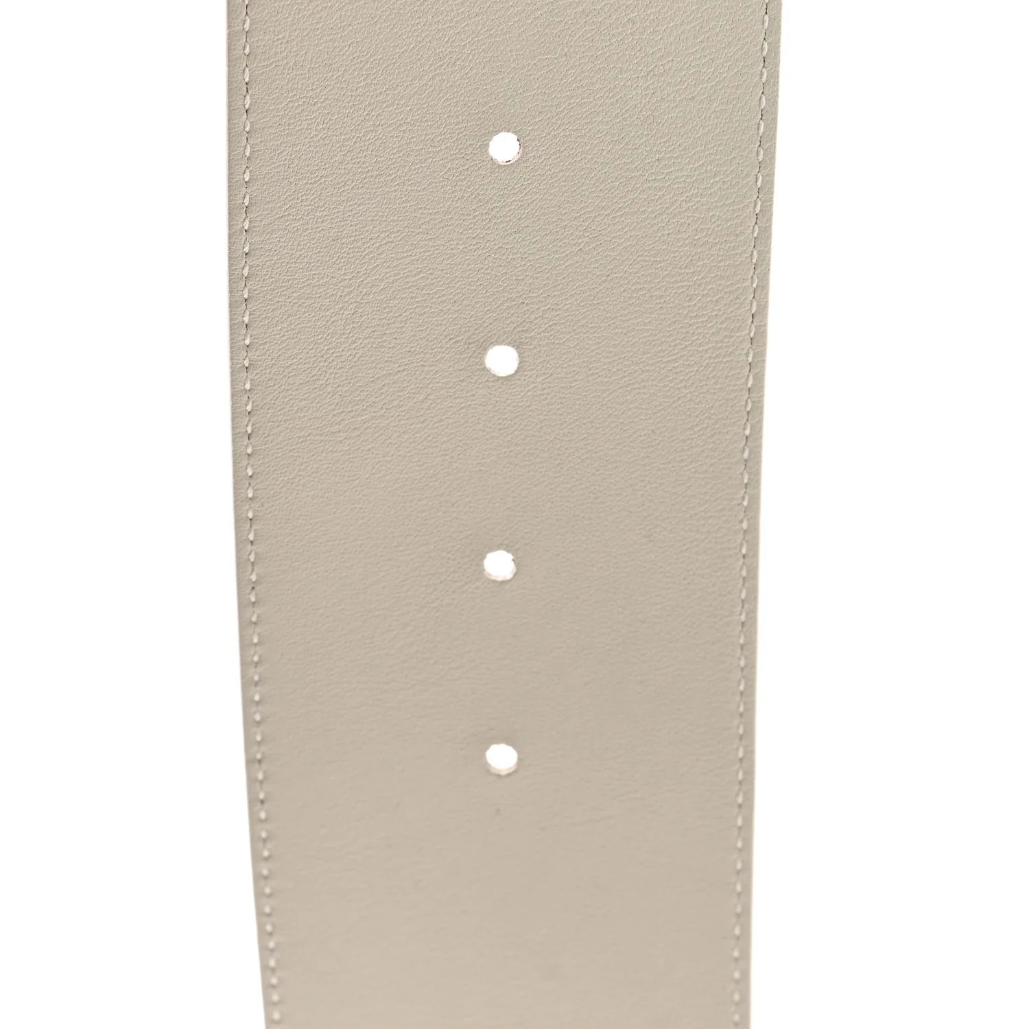 Snakeskin Corset Buckle Belt White