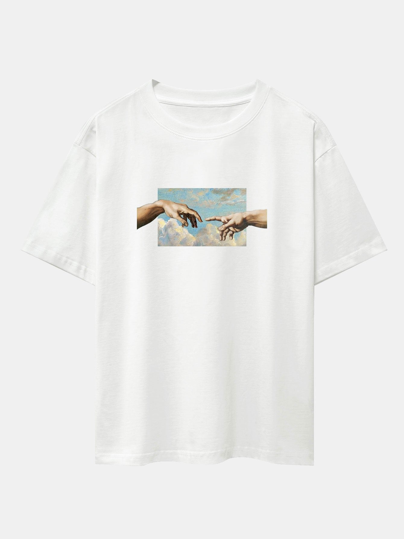 T-shirt oversize épais à imprimé Adam