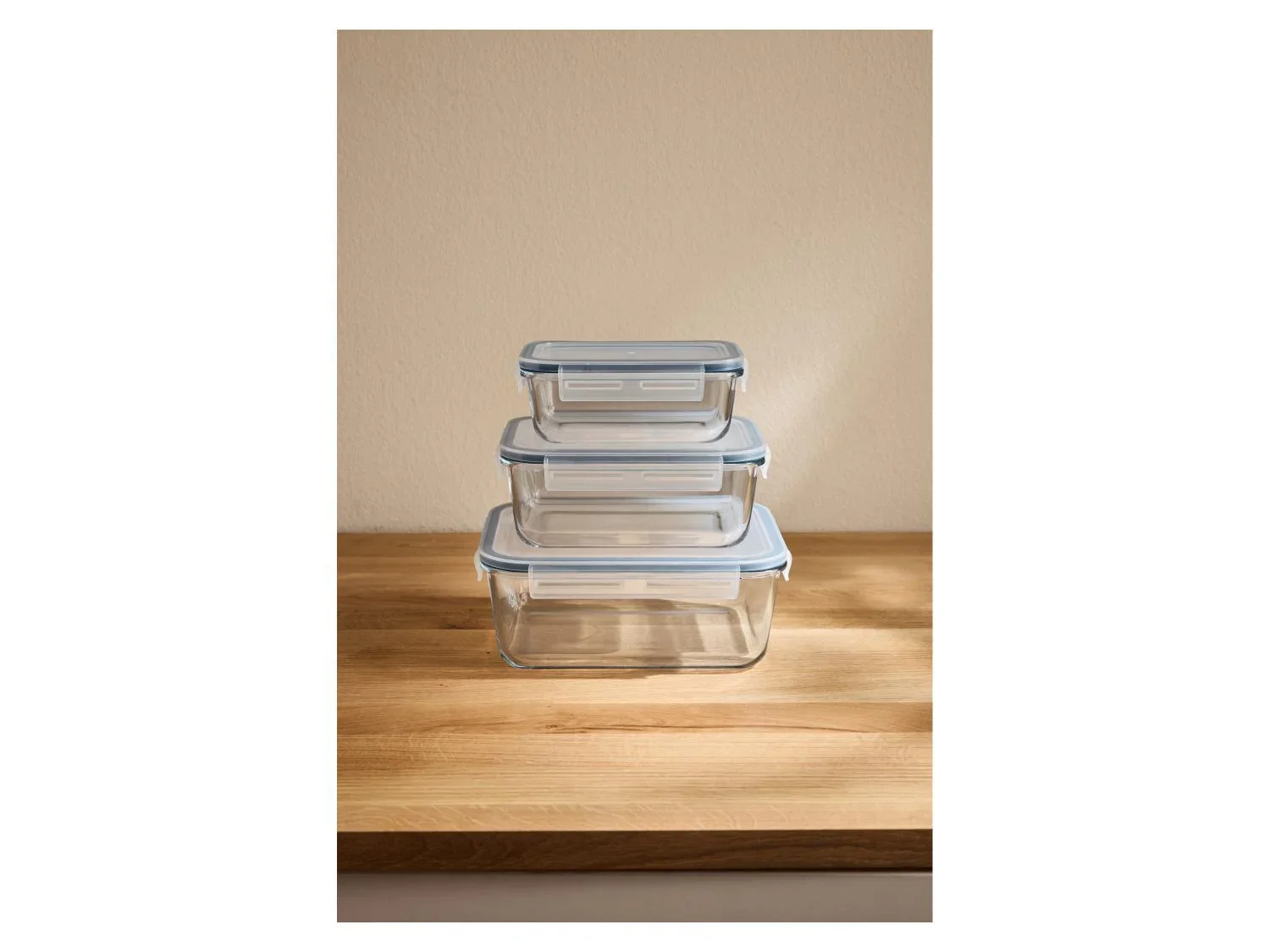 SILVERCREST Lot de 3 botes de conservation