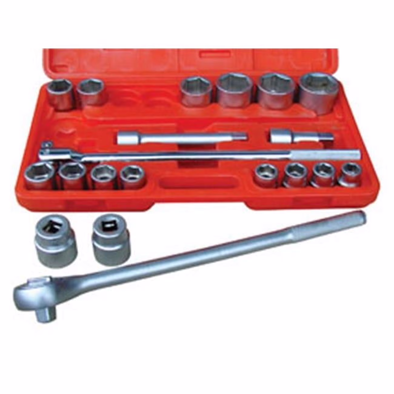 21 Pc. 3/4�?Dr. 6-Point Fractional Socket Set 10021