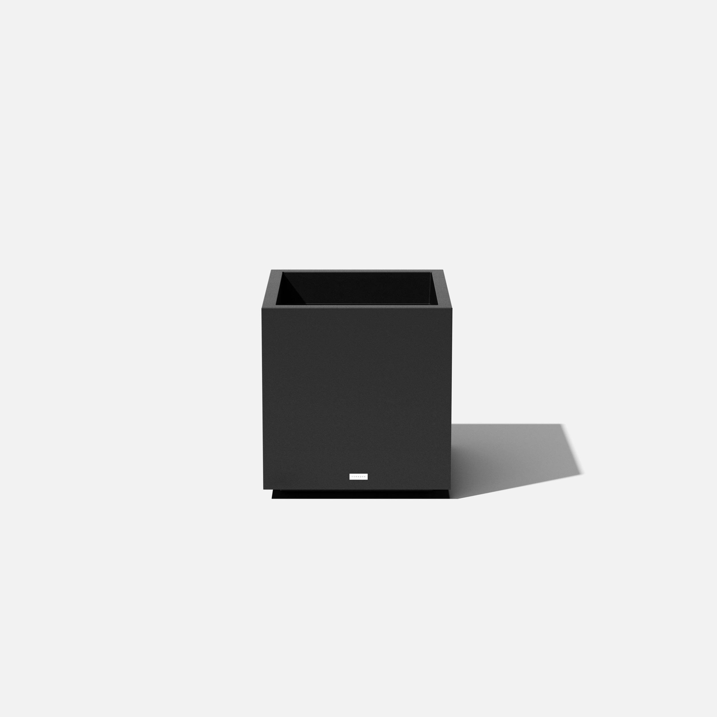 Veradek Block Series Cube Planter Black
