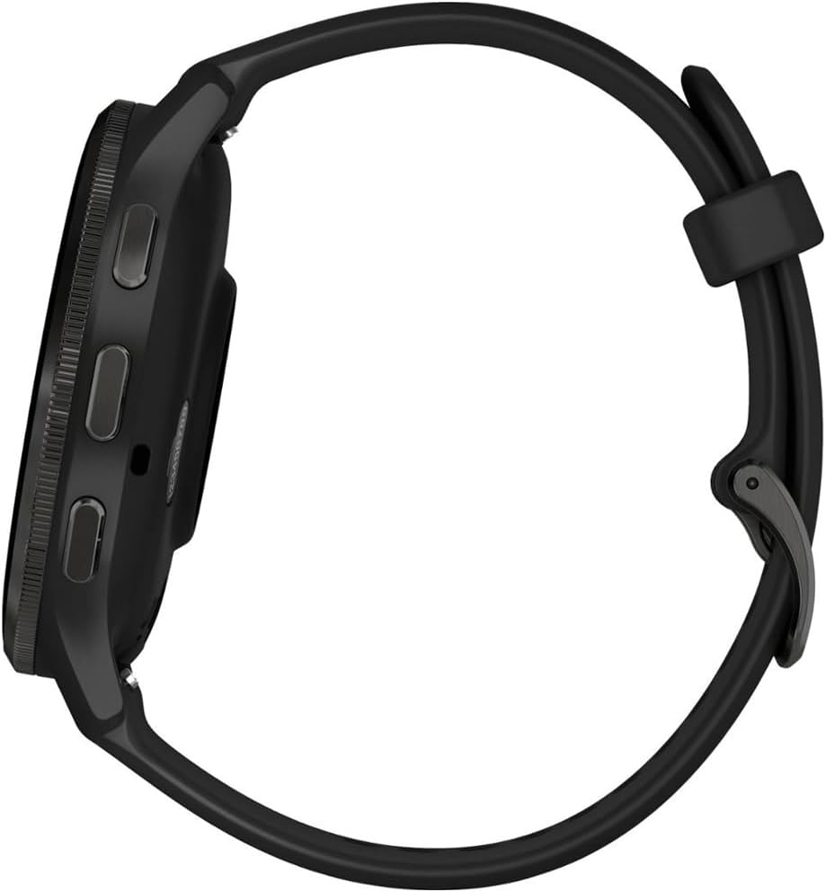 Garmin Venu 3 Health and Fitness GPS Smartwatch Slate Bezel/Black Band (45mm) - (Renewed)
