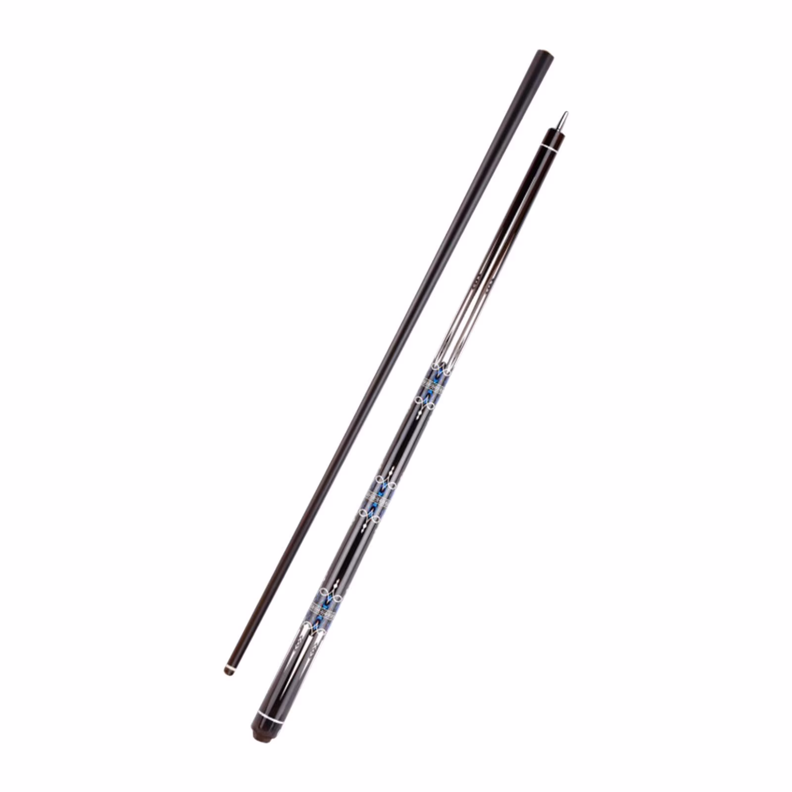 Pool Cue Carbon Fiber 58" Billiard Cue for Billiard Players Beginners Adults A(Style A)
