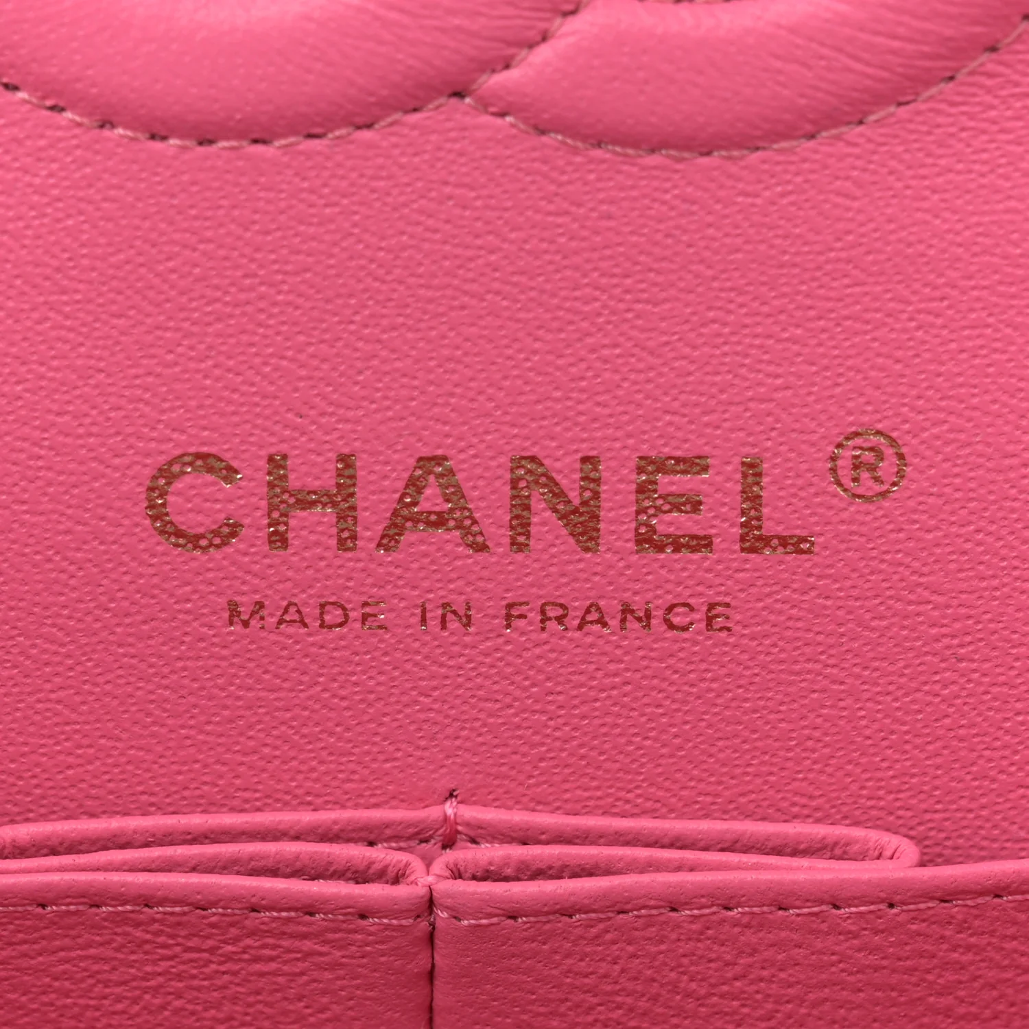 Caviar Quilted Small Double Flap Pink