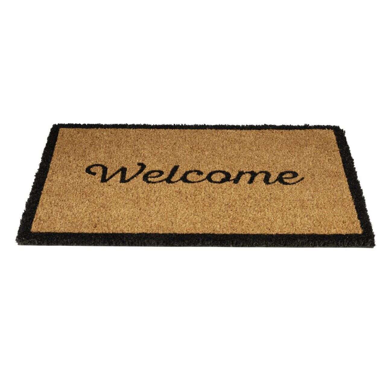 Paillasson coco rectangulaire Welcome 40x60cm