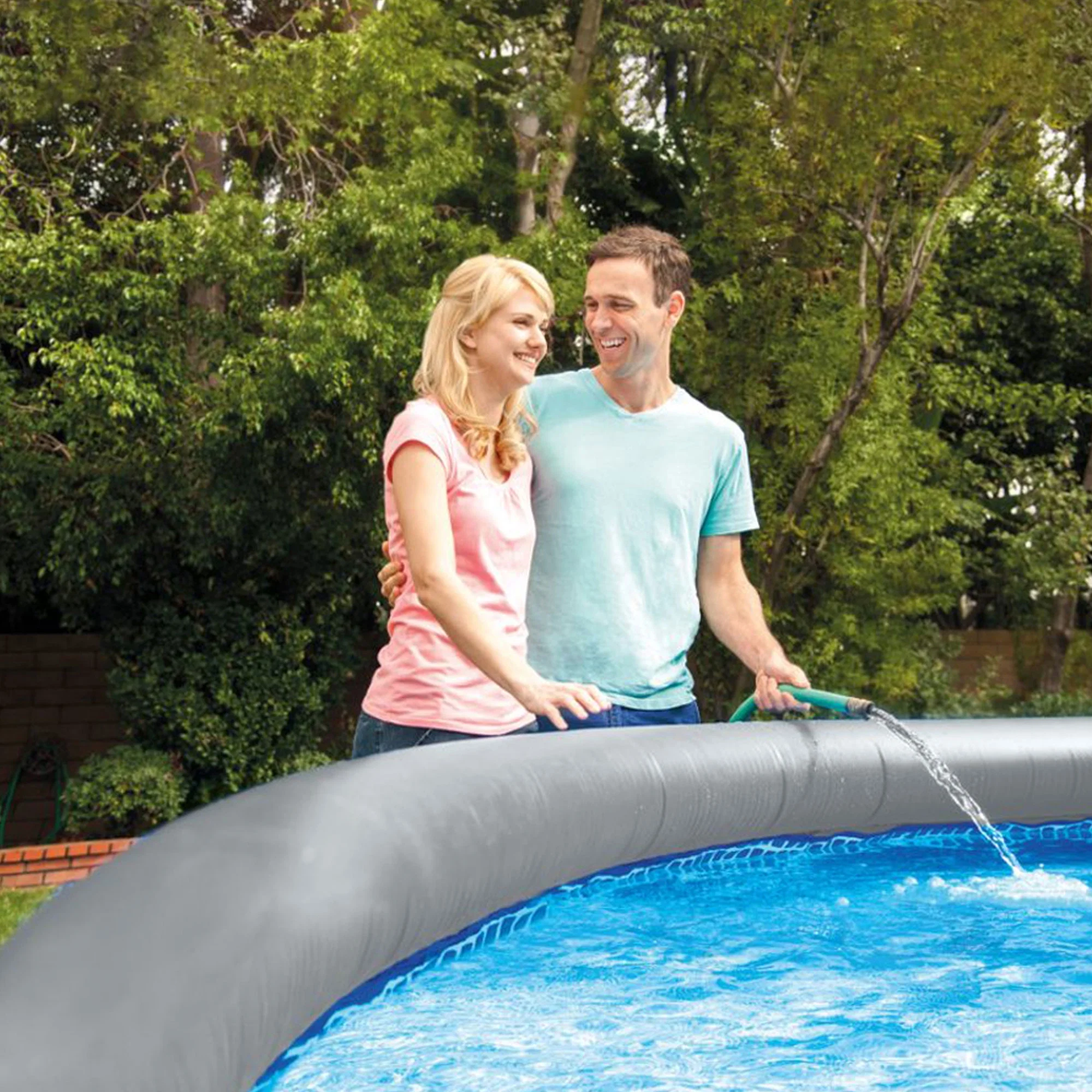 Easy Set 15ft x 42in Inflatable Pool Set Filter Pump Accessories - Image 9