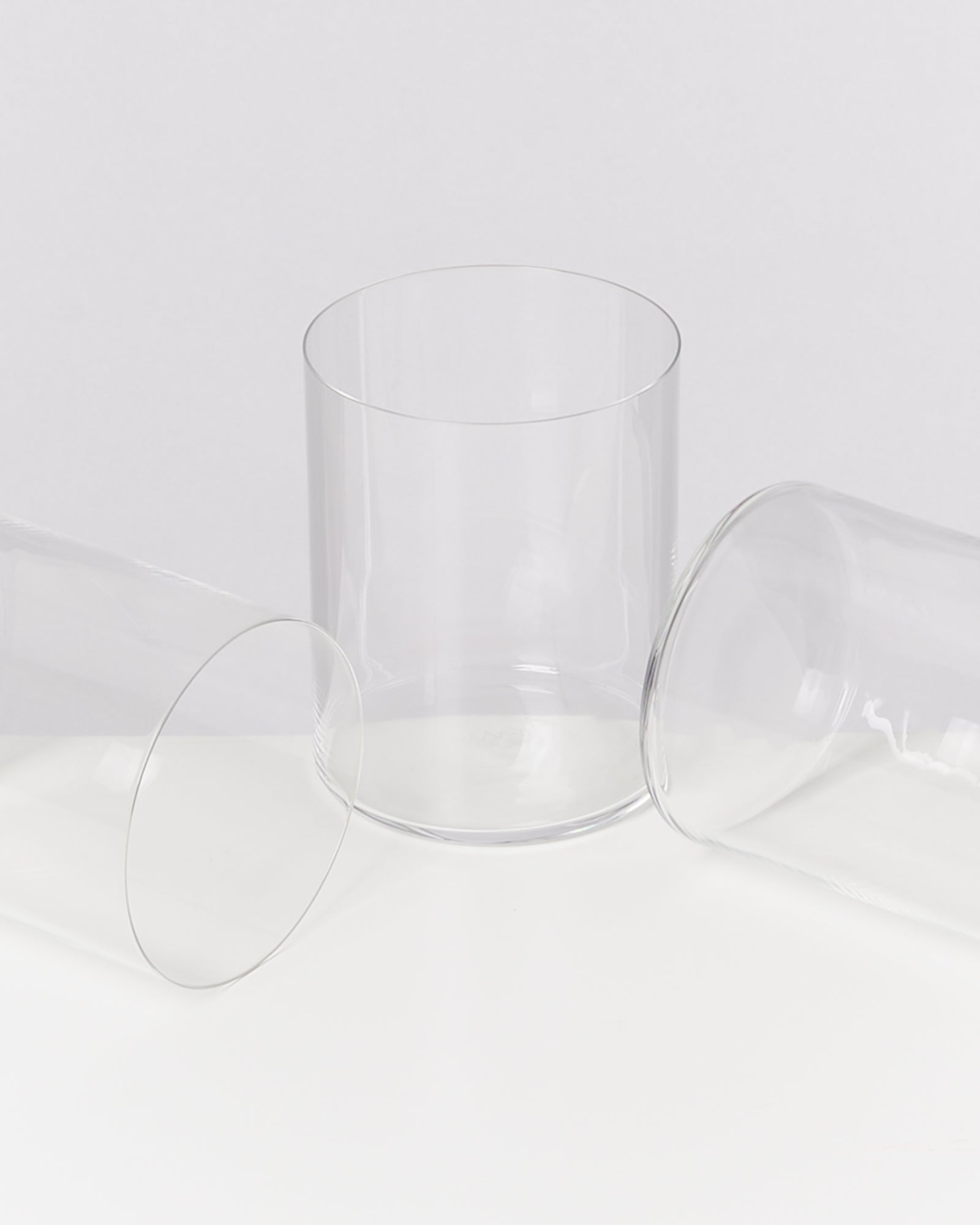 JOIA - LARGE GLASS TRANSPARENT SET OF 6