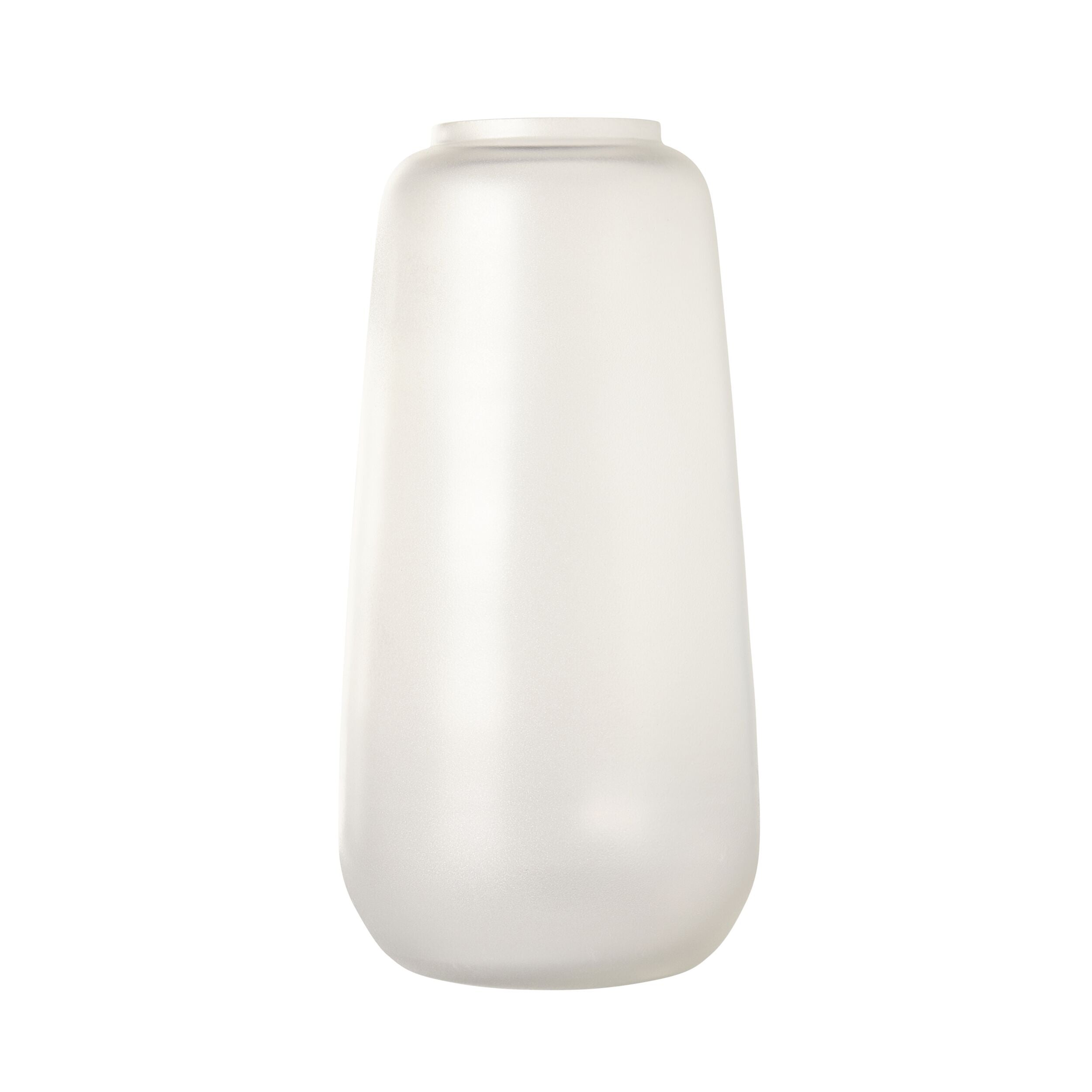 Tundra Frosted Vase 12x12x25cm