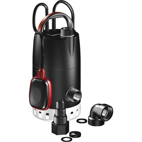 Grundfos – Pompe vide cave UNILIFT CC – Station de relevage pour eaux claires – Hauteur de refoulement max 3m – Monophasée, 250W, acier inoxydable
