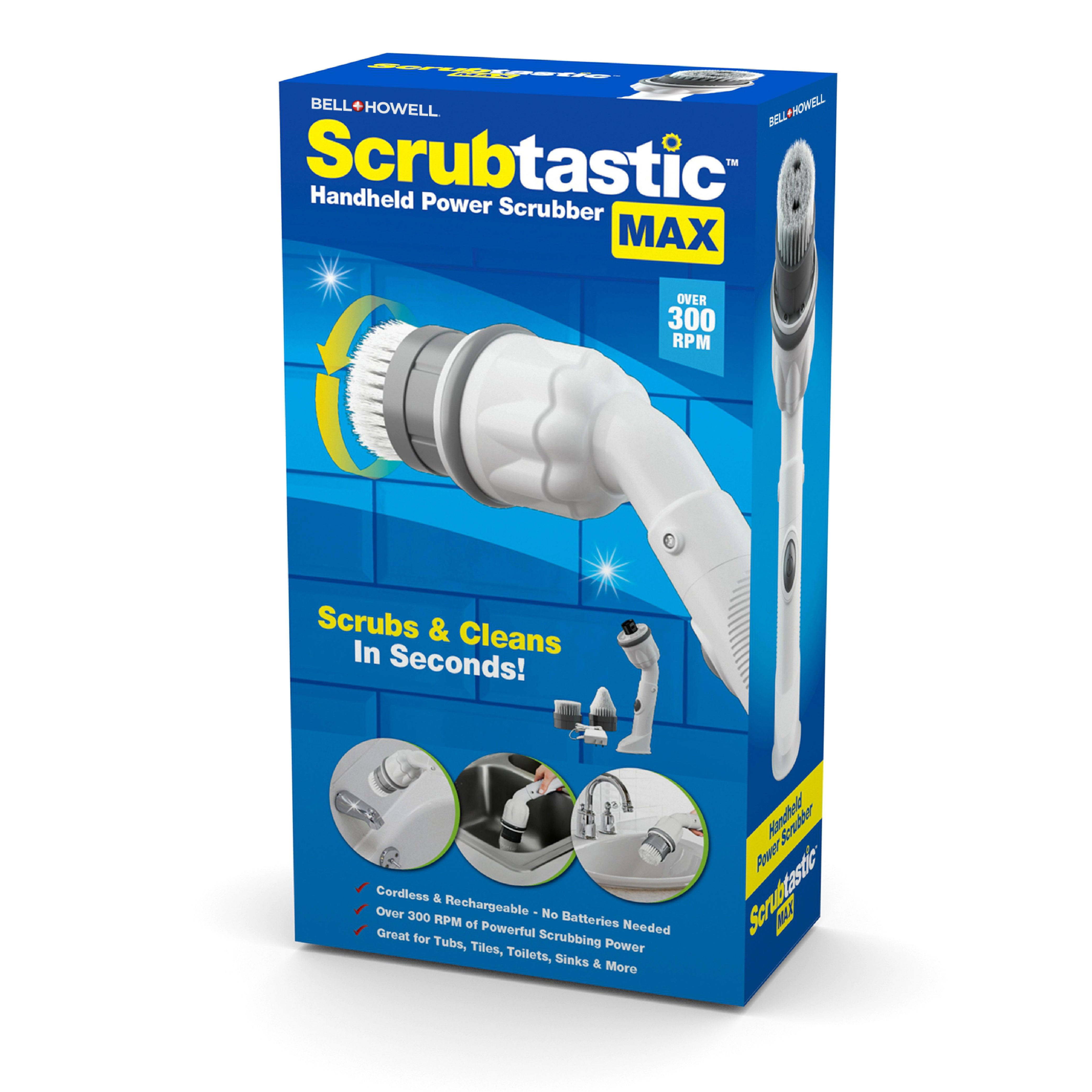 Bell+Howell Scrubtastic Max Rechargeable Scrubber