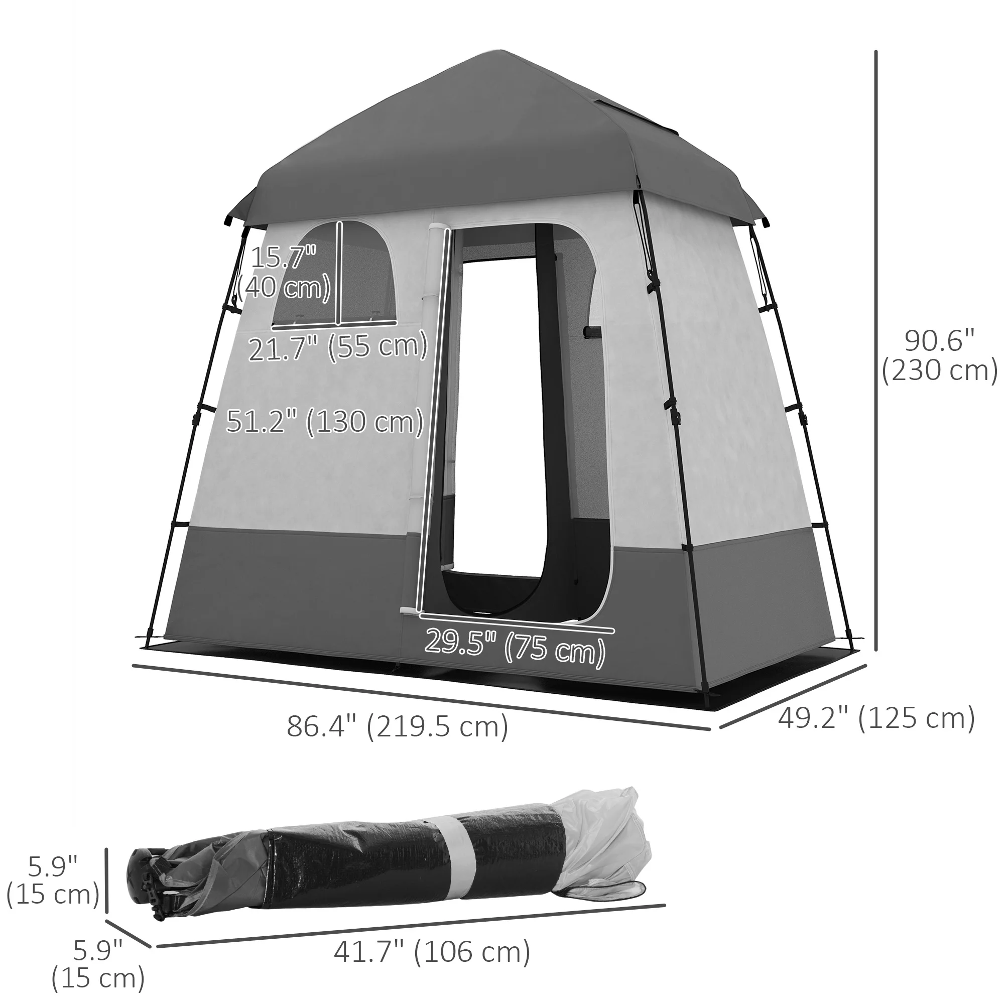 Pop Up Shower Tent ( Amazon Shipping)��Prohibited by WalMart�� - Image 6