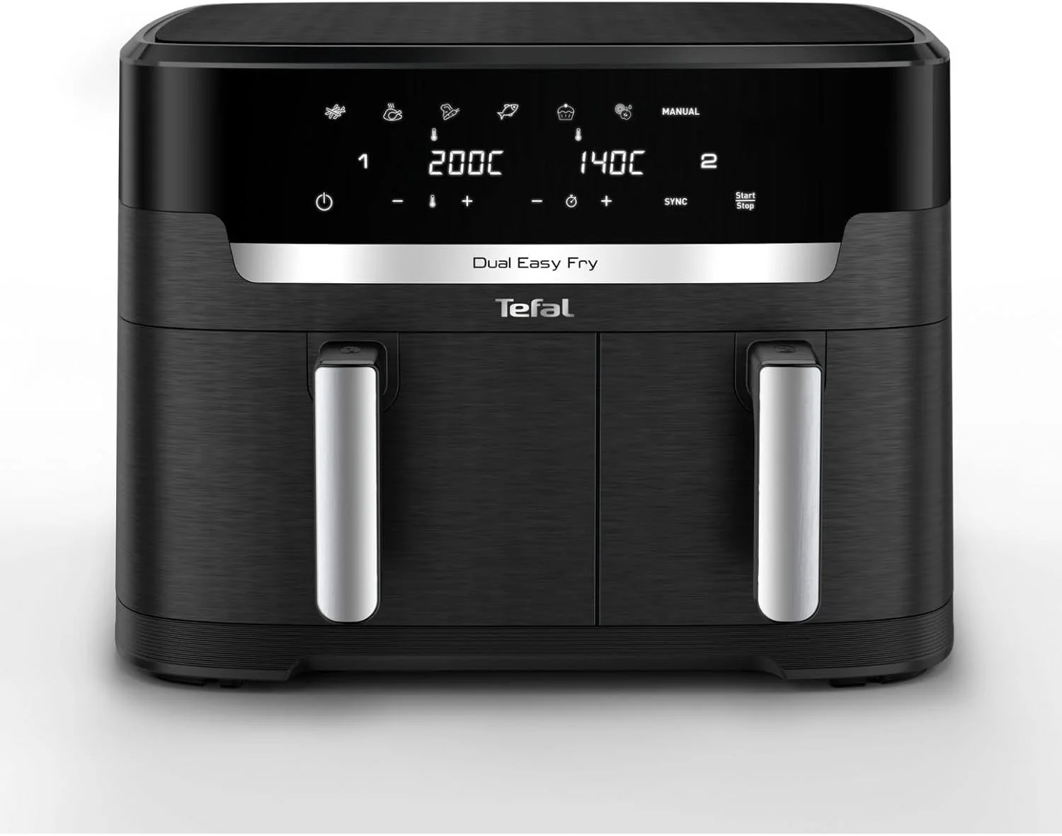 Tefal Dual Easy Fry 11L Air Fryer with 7 Preset Programs